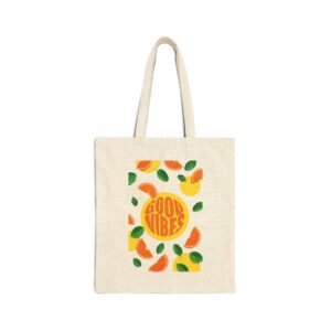 Good Vibes with Orange Tote Bag
