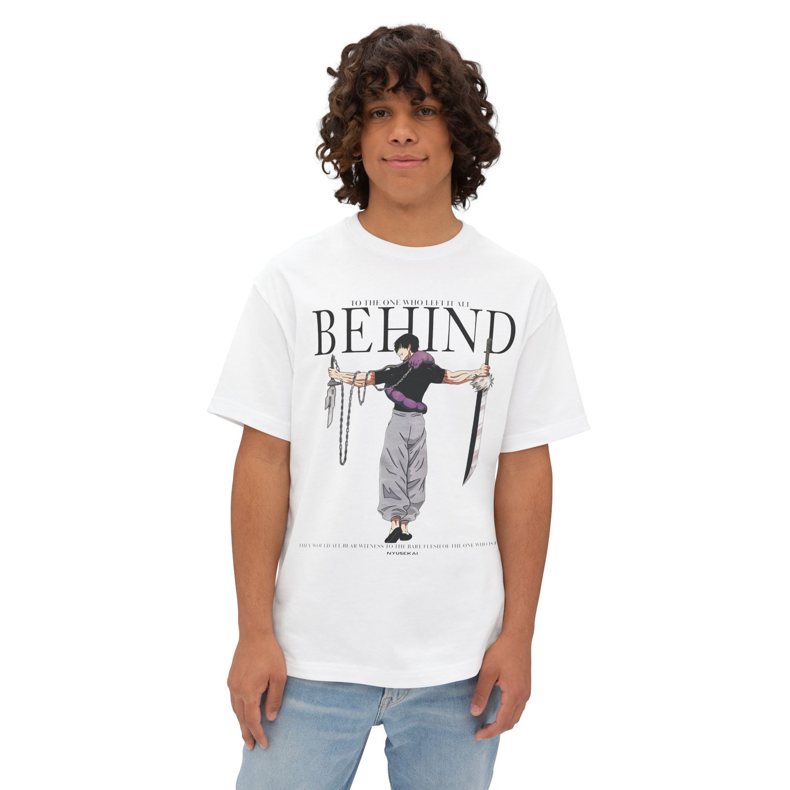 Toji Fushiguro BEHIND T-Shirt - الصورة 2