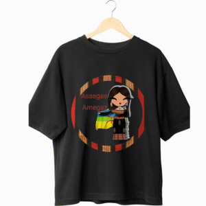 "Tshirt oversize "Asegas Amegaz