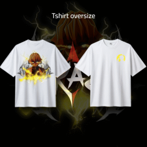 Tshirt Zenitsu oversize