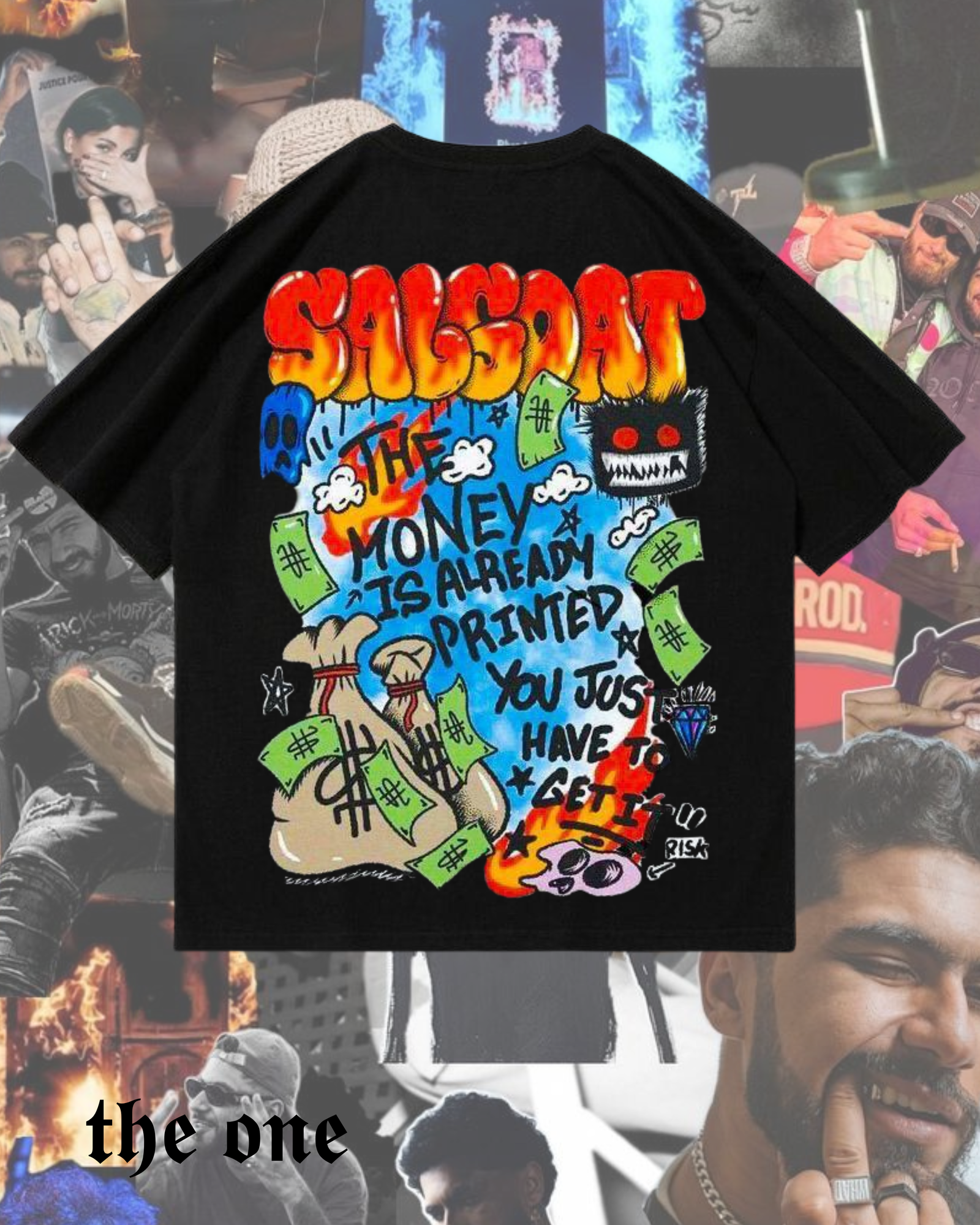 salgoat t shirt oversize