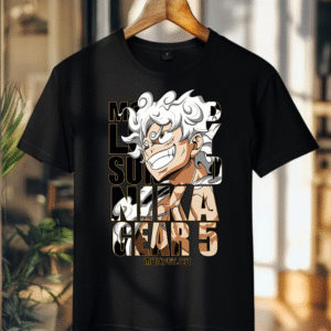 Luffy Nika Gear 5 – Awaken the Sun God" "تيشيرت لوفي نيكا – جير 5🔥"