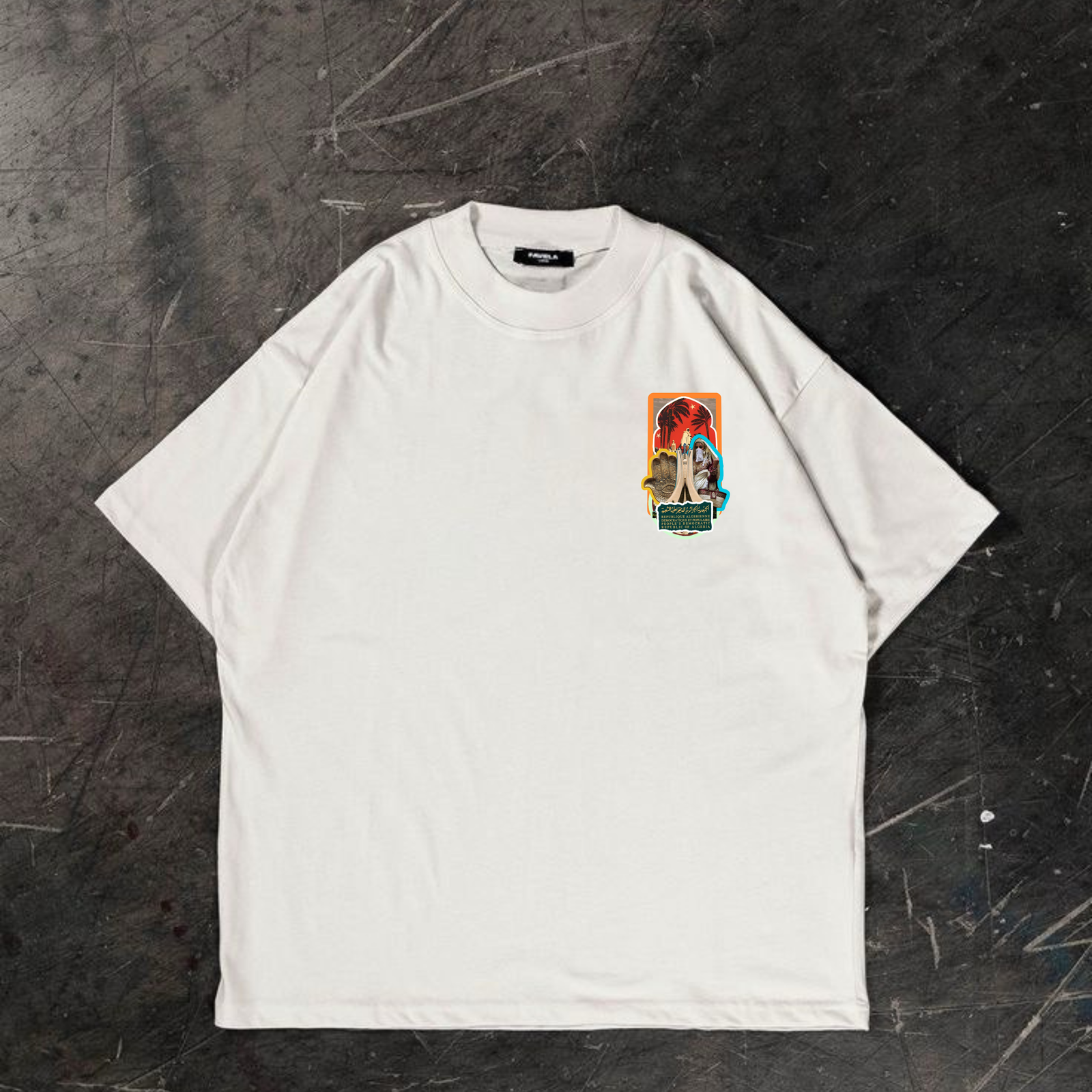 Algeria art oversize Tshirt
