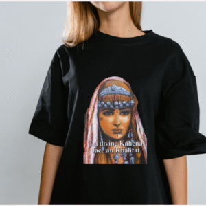 Tshirt oversize La kahena reine des kabyles