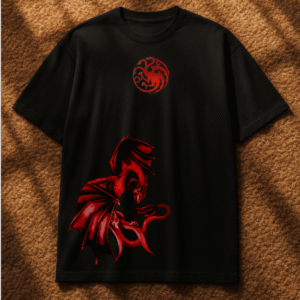 TARGARYEN UNISEX OVERSIZED TSHIRT (+CARAXES)