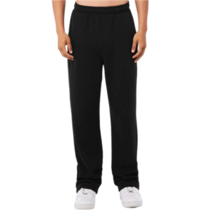 2eme Jogging open bottom Noir simple