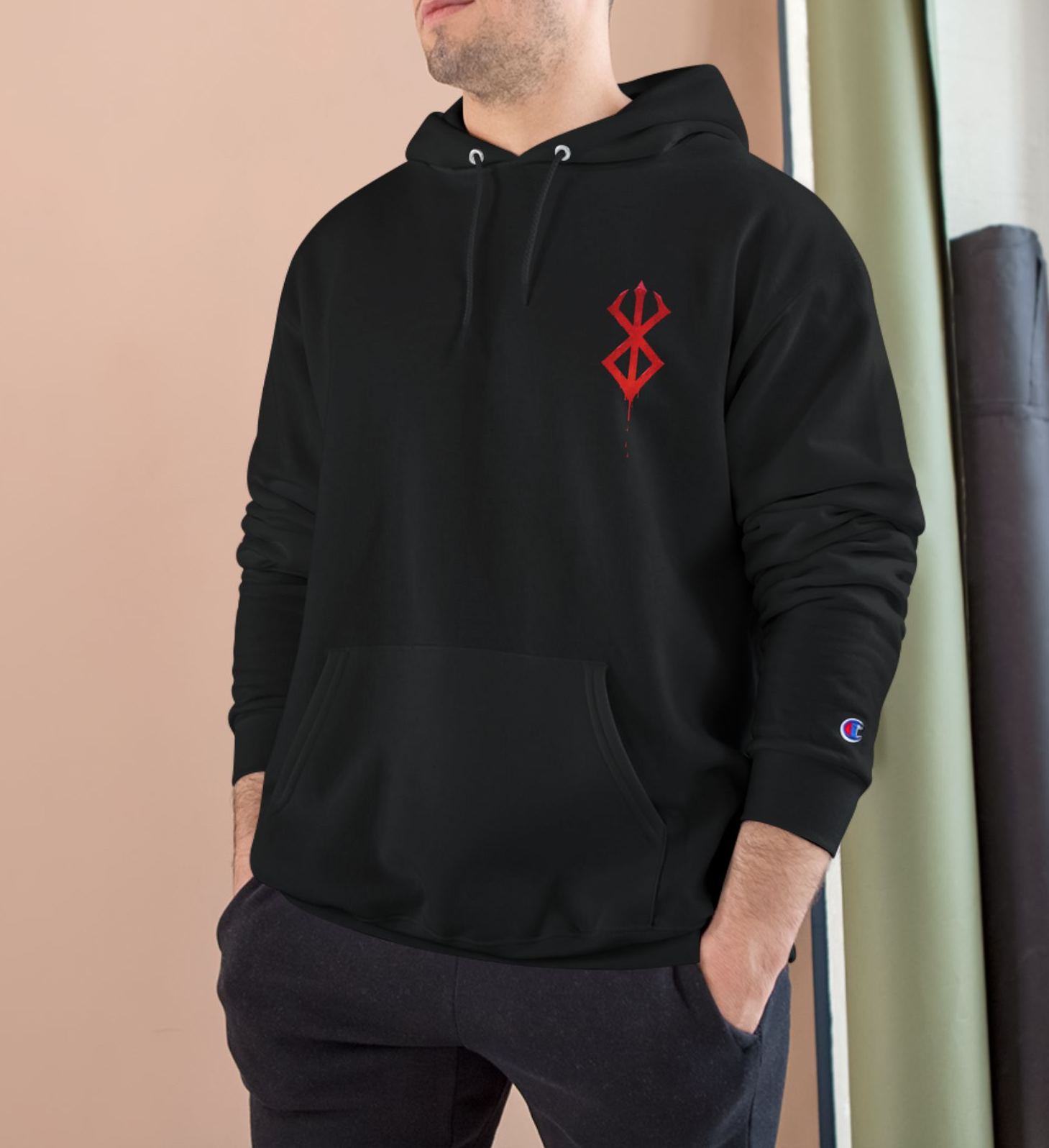 Guts Berserk Winter Hoodie – 100% Cotton Streetwear for the Cold Arc هودي بيرسيرك الشتوي – قطن ناعم ١٠٠٪ بتصميم مستوحى من غاتس - الصورة 3