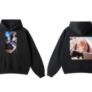Black anime hoodie