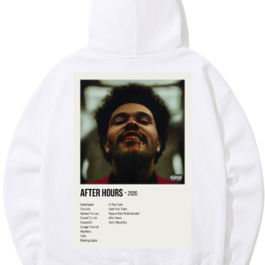 The weeknd after hours hoodie back desgin (35*35)