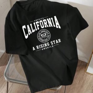 California t-shirt oversize