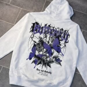"Hoodie "Gothic Butterfly