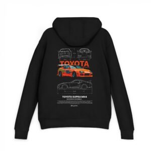 Sweat à Capuche "Supra MK4: Blueprint Edition"