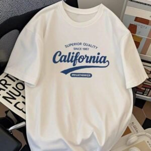 California t-shirt oversize