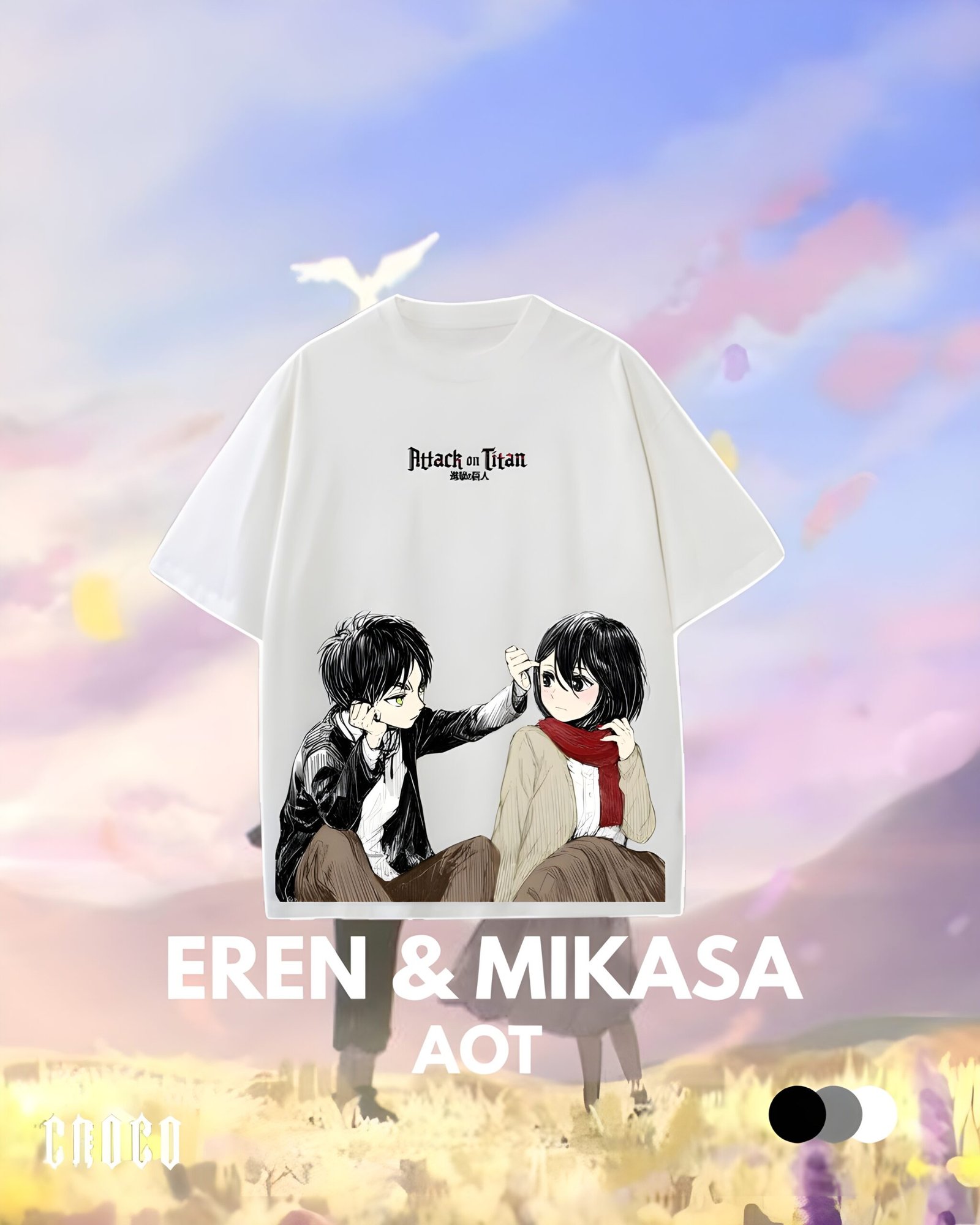 REGULAR TSHIRT ATTACK ON TITAN
