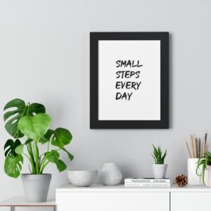 cadre small steps every day