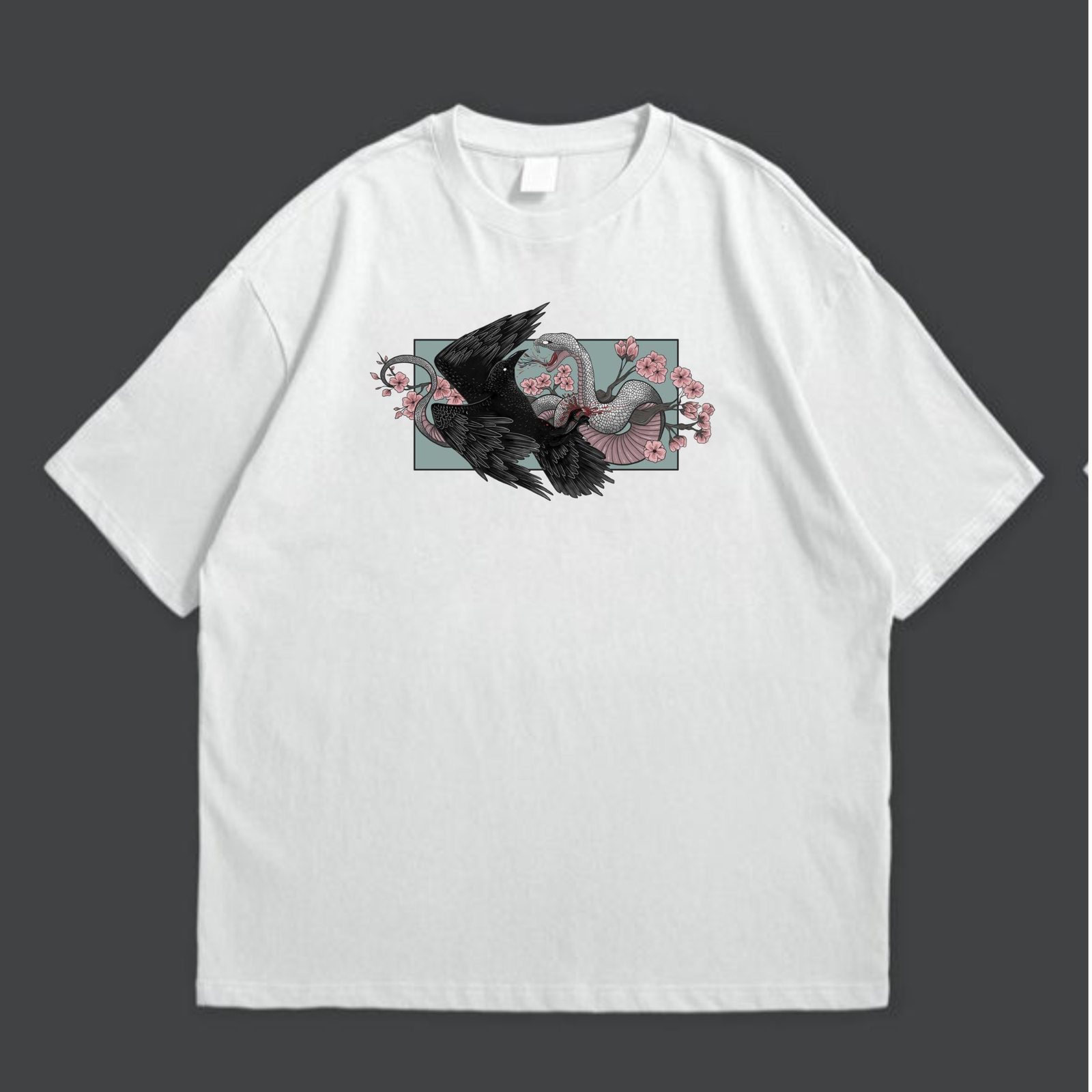 tshirt oversize white