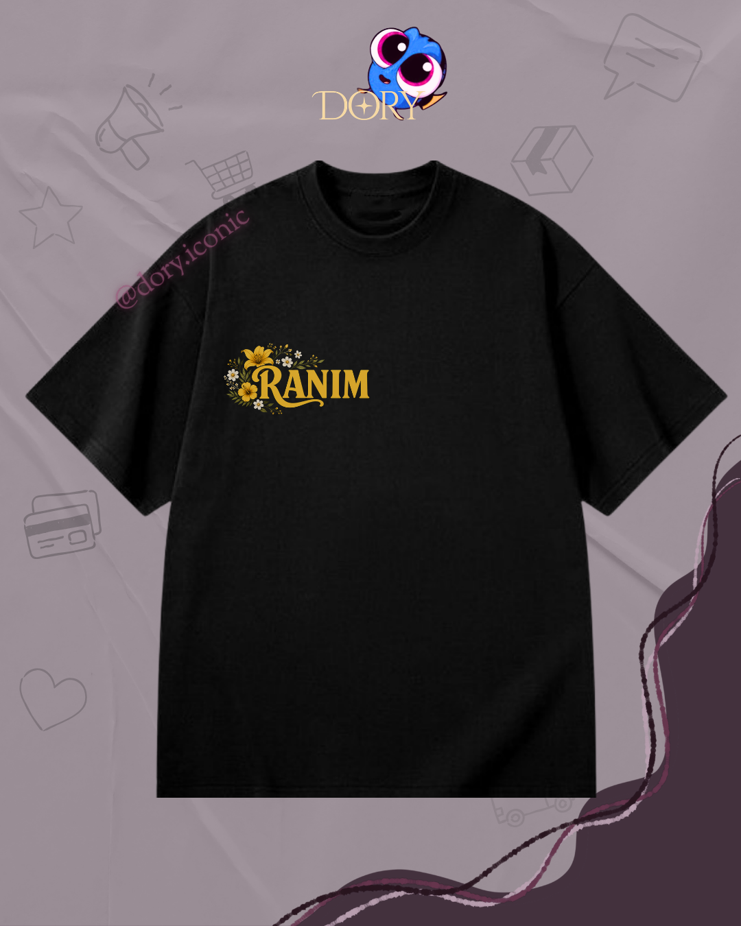 T-shirt regular personnalisé