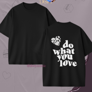 Tshirt oversize do what you love