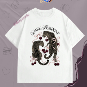 Tshirt regular dark feminine