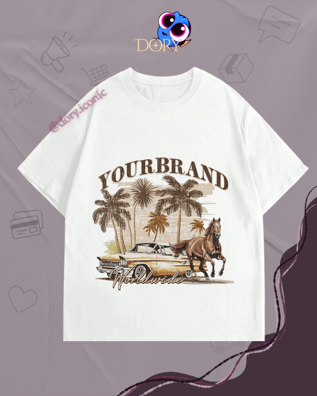 tshirt oversize your brand