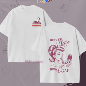 tshirt oversize better late