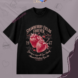 tshirt oversize strawberry