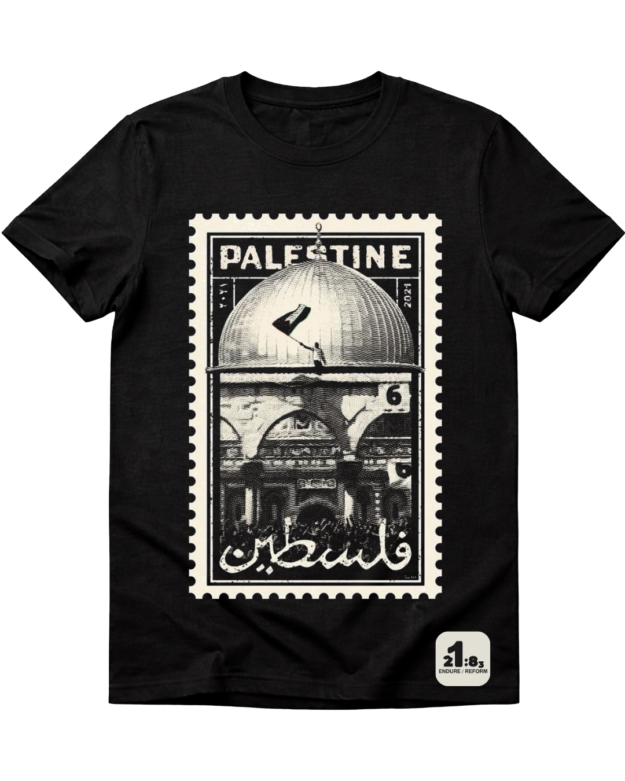 Black palestine t-shirt