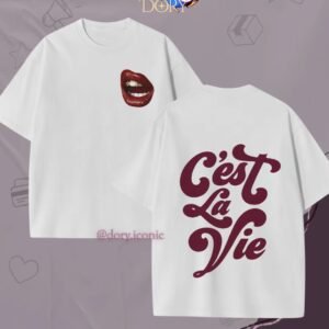 tshirt oversize c la vie