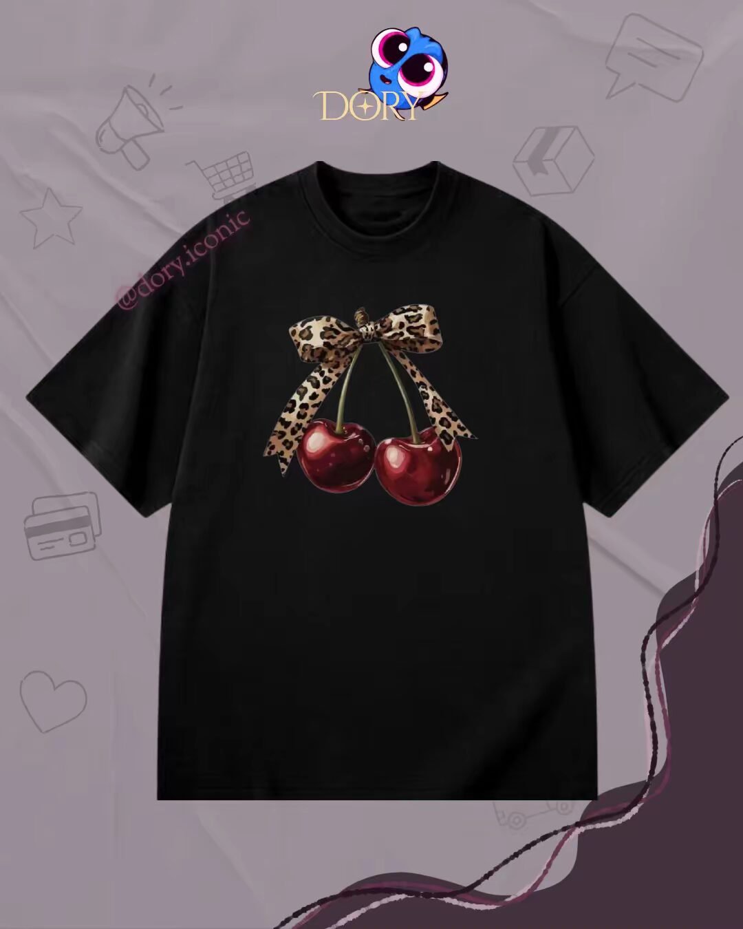 tshirt oversize cerise nemouri