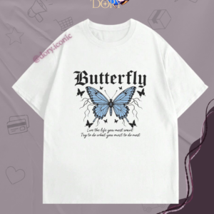 Tshirt oversized butterfly